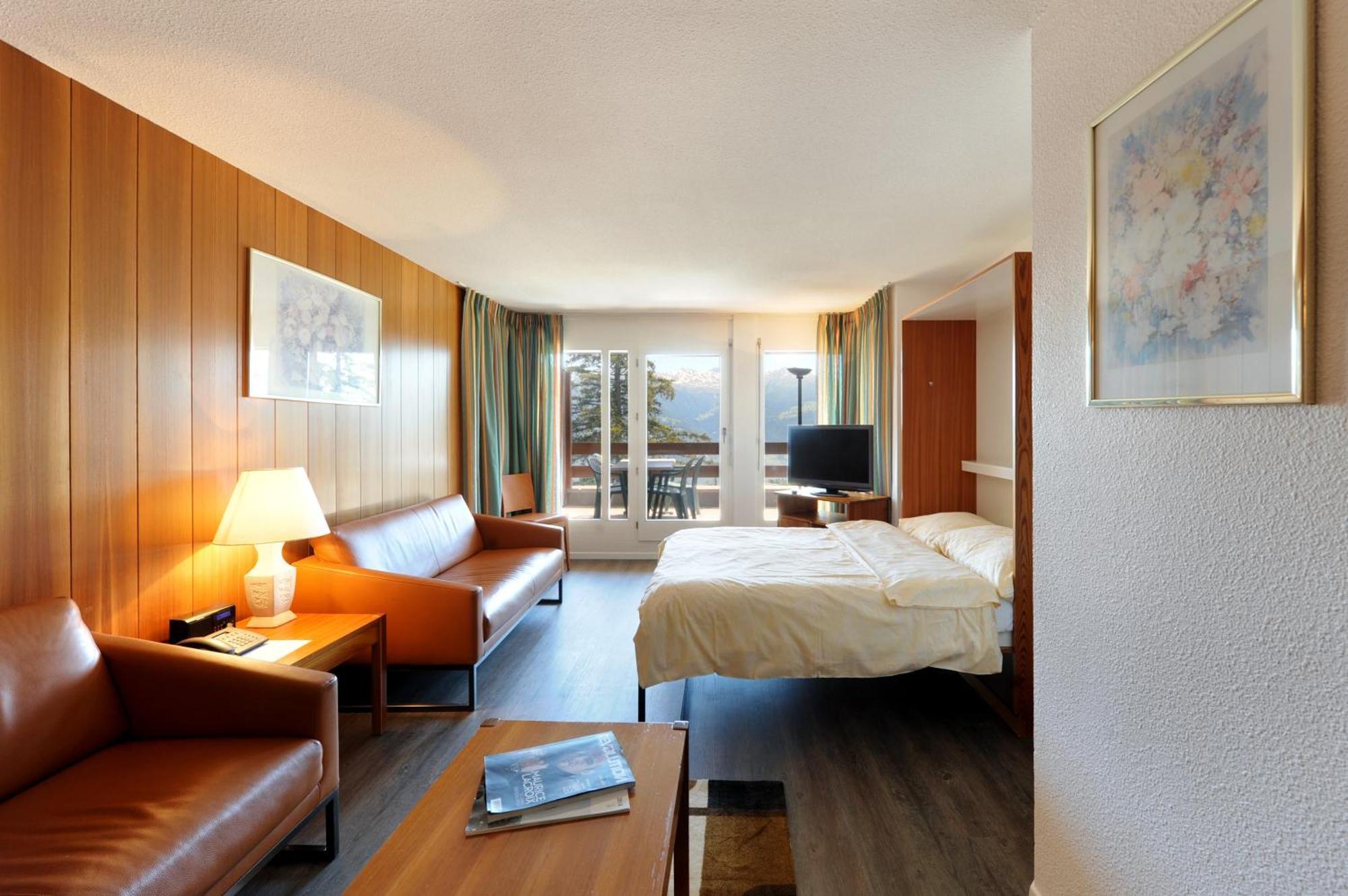 Hotel Helvetia Intergolf Crans-Montana Esterno foto
