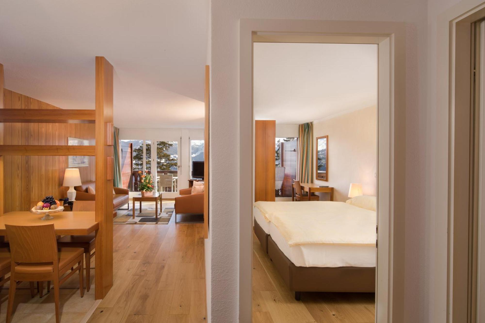 Hotel Helvetia Intergolf Crans-Montana Esterno foto