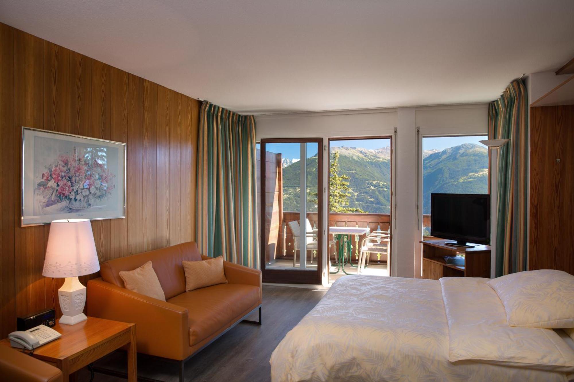Hotel Helvetia Intergolf Crans-Montana Esterno foto