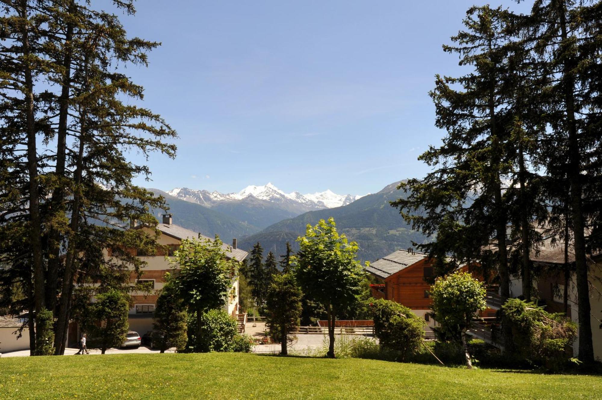 Hotel Helvetia Intergolf Crans-Montana Esterno foto