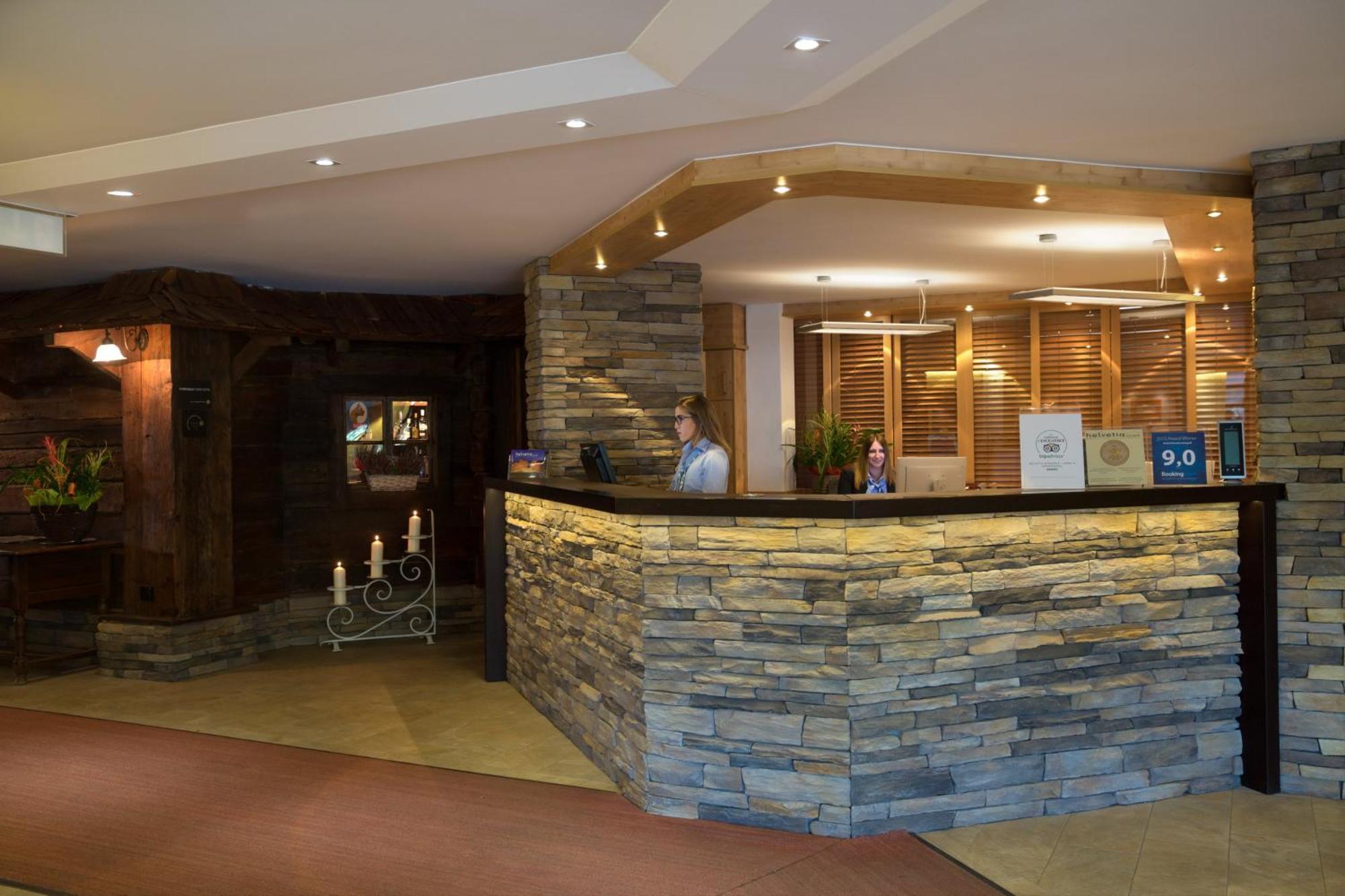 Hotel Helvetia Intergolf Crans-Montana Esterno foto