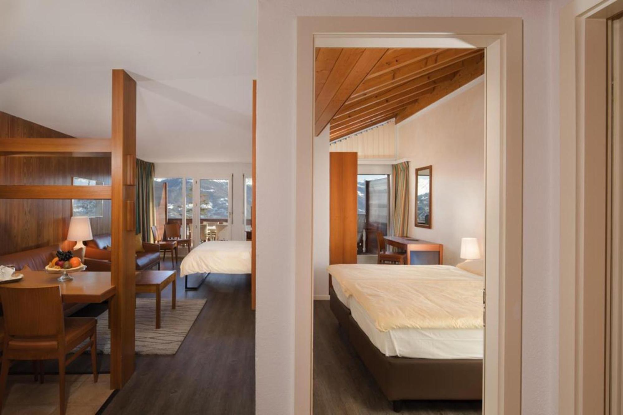 Hotel Helvetia Intergolf Crans-Montana Esterno foto
