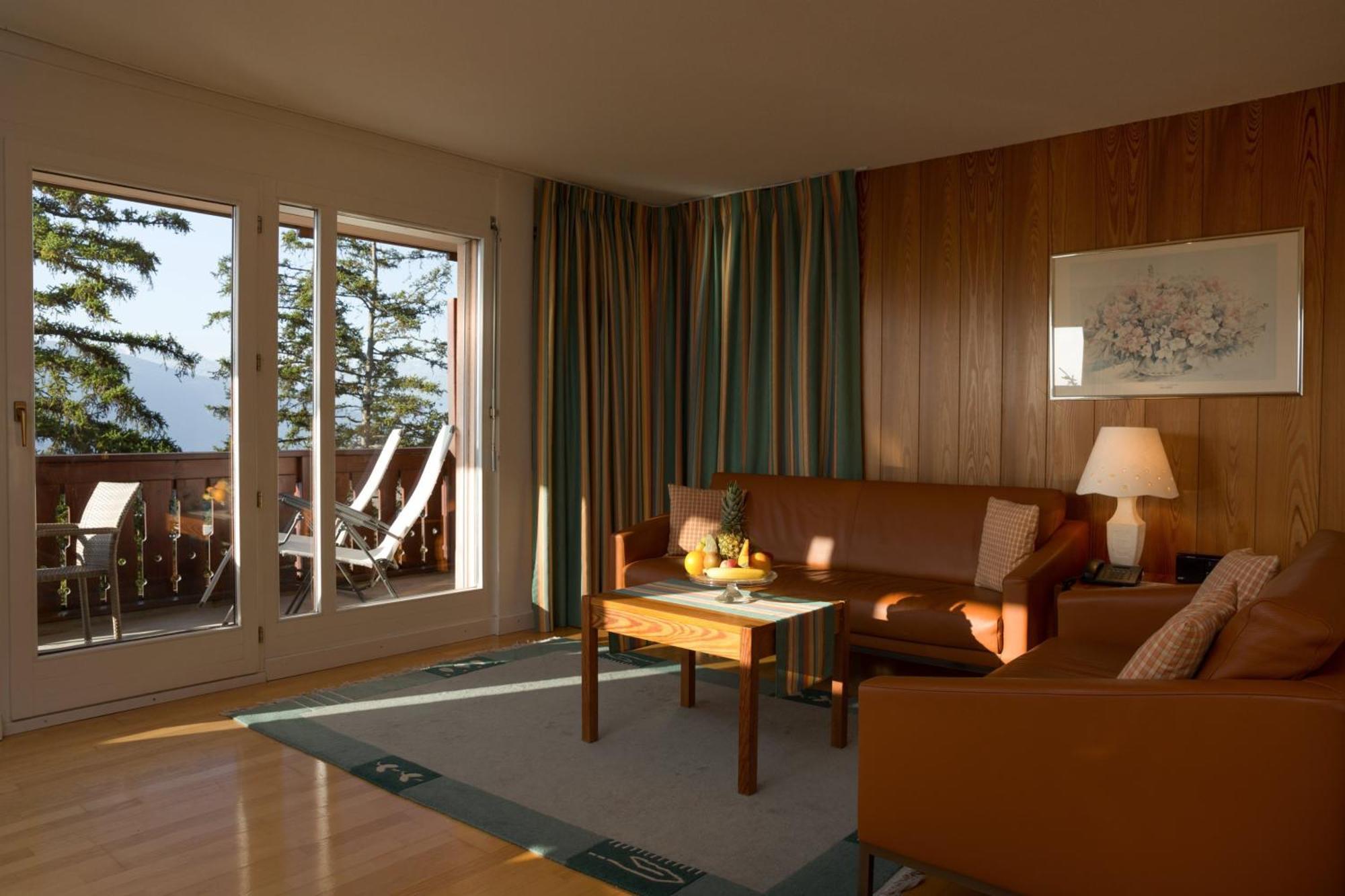 Hotel Helvetia Intergolf Crans-Montana Esterno foto